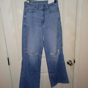 American Eagle Outfitters Light Blue Flare Jeans